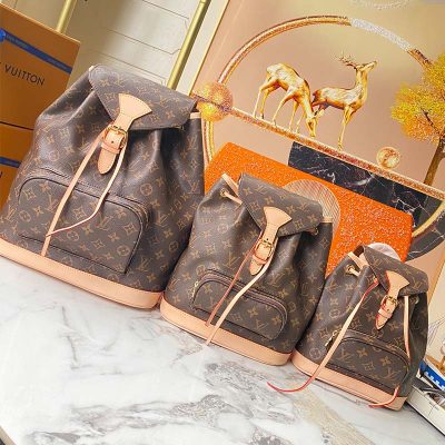 Wholesale Luxury Louis Vuitton Montsouris Gm/Pm/Bb M51135