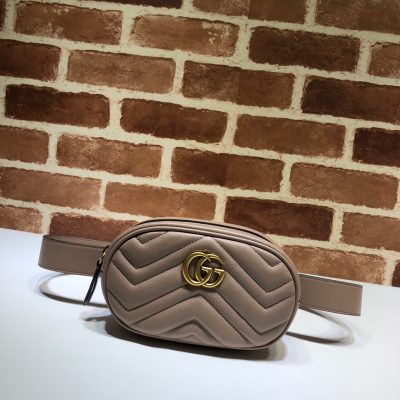 Wholesale Luxury Gucci Marmont Matelasse Leather Belt Bag 476434