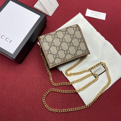 Alternative view of Wholesale Luxury Gucci Horsebit 1955 Card Case Wallet 621887