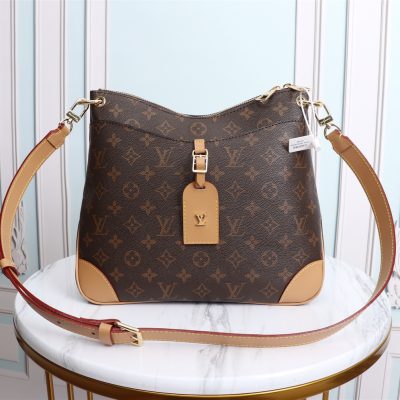 Wholesale Luxury Louis Vuitton Aaa-Odeon Pm M45354 Black/Natural