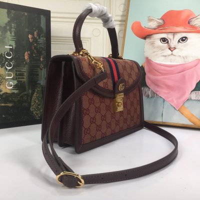 Alternative view of Wholesale Luxury Gucci Ophidia Small Top Handle Bag With Web 651055