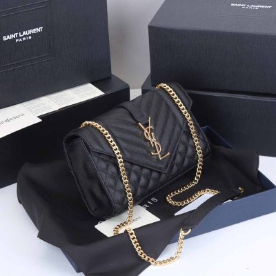 Alternative view of Wholesale Luxury Ysl Envelope Small Bag Embossed Leather 1754
