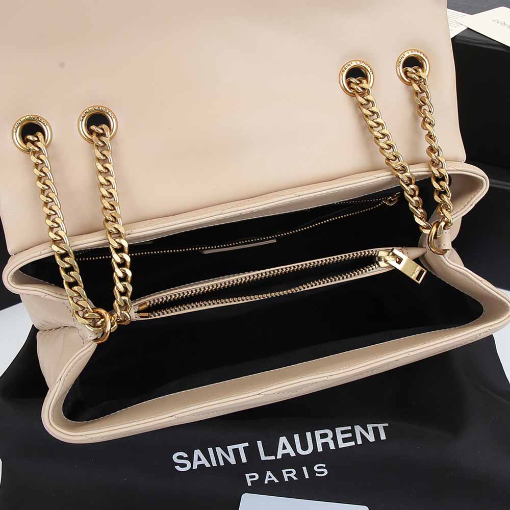 Wholesale Luxury Ysl Loulou Medium Bag In Matelasse “Y” Leather 1805 Beige - Image 5