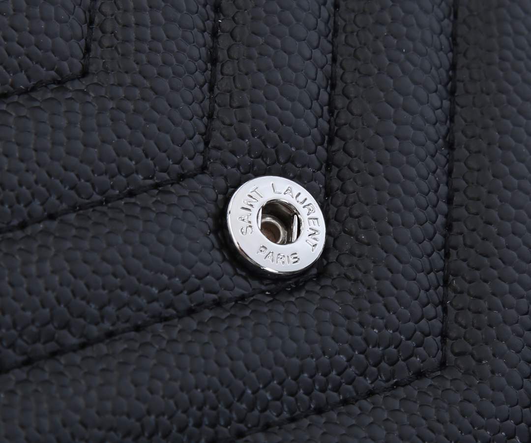 Wholesale Luxury Ysl Envelope Chain Wallet In Grain De Poudre Embossed Leather 1888 - Image 13