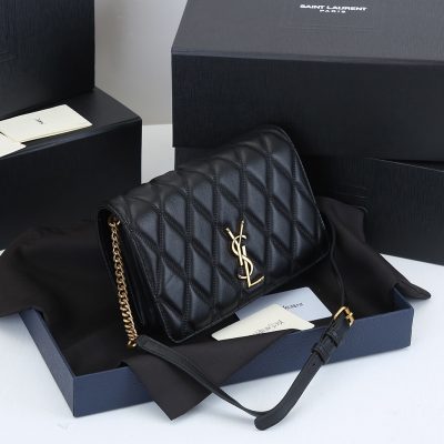 Alternative view of Wholesale Luxury Ysl Becky Chain Wallet In Quilted Lambskin 1944