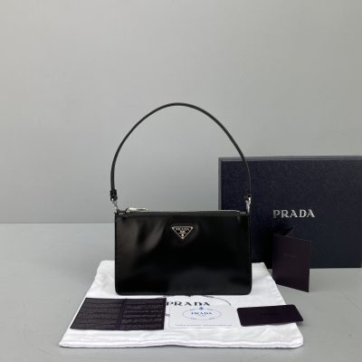 Wholesale Luxury Prada Saffiano Leather Handles Mini Bag