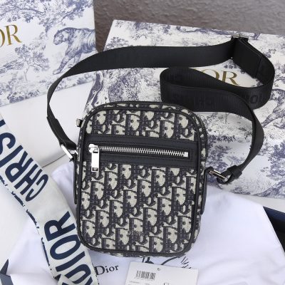 Alternative view of Wholesale Luxury Dior Messenger Pouch Black/Beige