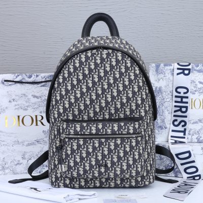 Wholesale Luxury Dior 42Cm Rider Backpack Beige/Blue