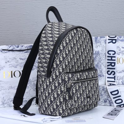 Alternative view of Wholesale Luxury Dior 42Cm Rider Backpack Beige/Blue