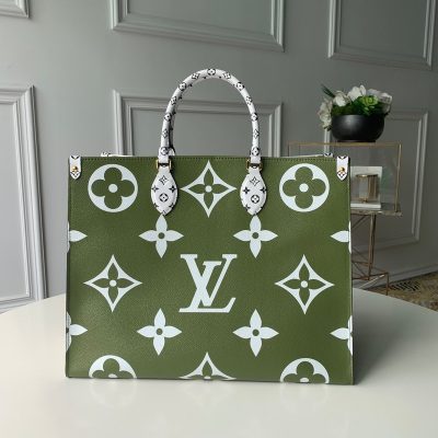 Wholesale Luxury Louis Vuitton Aaa-Onthego-M44570 Green 41Cm
