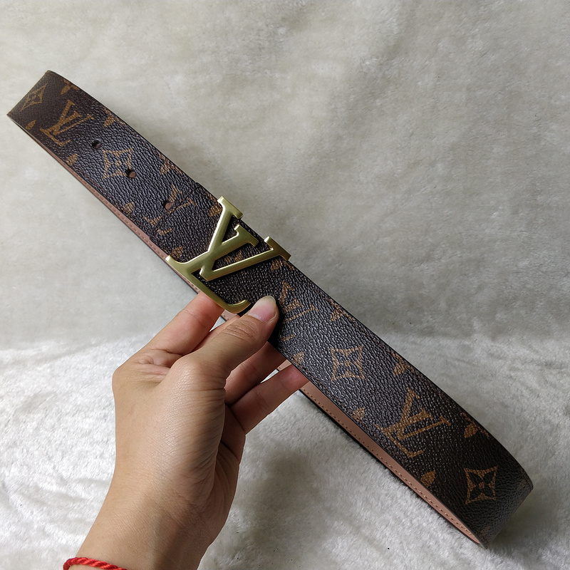 Wholesale Luxury Louis Vuitton Belt L77-70 38Mm Gold