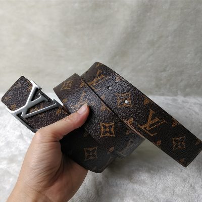 Alternative view of Wholesale Luxury Louis Vuitton Belt L77-70 38Mm Silver