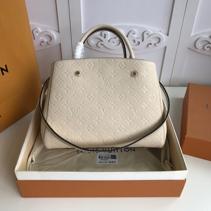 Wholesale Luxury Louis Vuitton Aaa-Montaigne Mm-M44061 White - Image 8