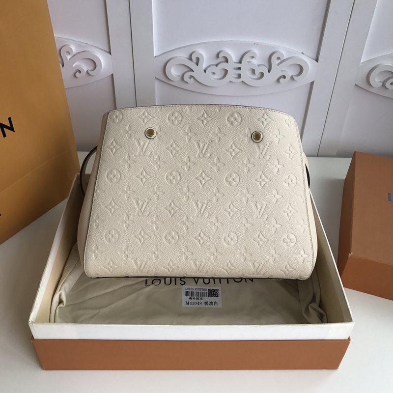 Wholesale Luxury Louis Vuitton Aaa-Montaigne Mm-M44061 White - Image 7