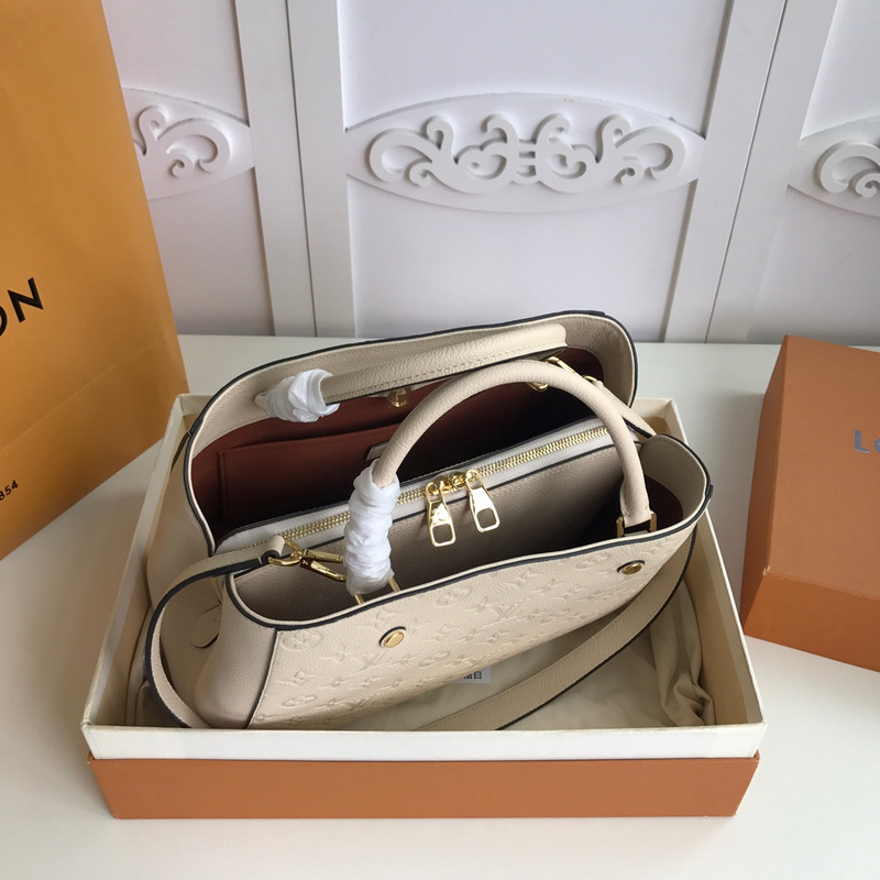 Wholesale Luxury Louis Vuitton Aaa-Montaigne Mm-M44061 White - Image 6