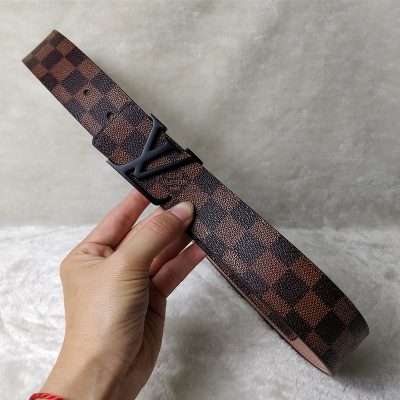 Wholesale Luxury Louis Vuitton Belt L75-70 38Mm Black