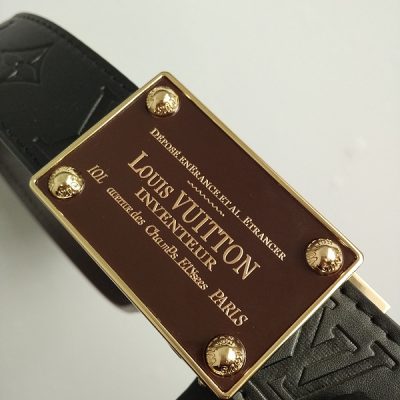 Wholesale Luxury Louis Vuitton Belt L125-75 38Mm Brown