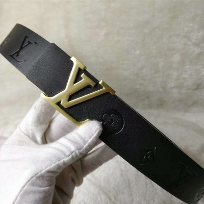 Wholesale Luxury Louis Vuitton Belt L53-70 38Mm Gold