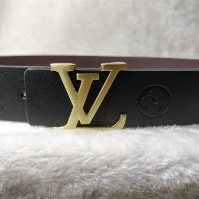 Alternative view of Wholesale Luxury Louis Vuitton Belt L53-70 38Mm Gold