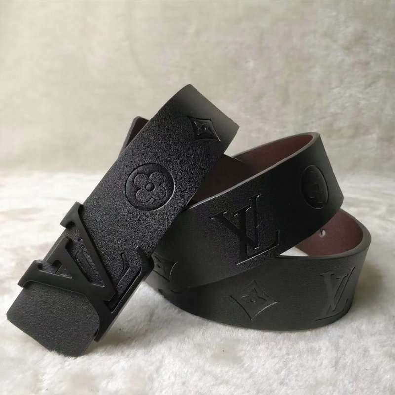Wholesale Luxury Louis Vuitton Belt L54-70 38Mm Black - Image 2