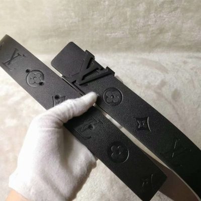 Wholesale Luxury Louis Vuitton Belt L54-70 38Mm Black