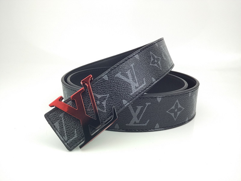Wholesale Luxury Louis Vuitton Belt L203-80 38Mm Red - Image 2