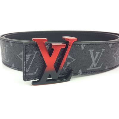 Wholesale Luxury Louis Vuitton Belt L203-80 38Mm Red