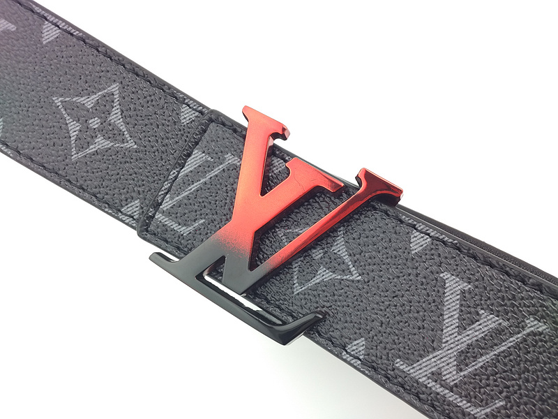 Wholesale Luxury Louis Vuitton Belt L203-80 38Mm Red - Image 3
