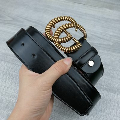 Wholesale Luxury Gucci Belt G138-75 38Mm Vintage Gold