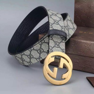 Wholesale Luxury Gucci Belt 400360- Gold Buckle 38Mm