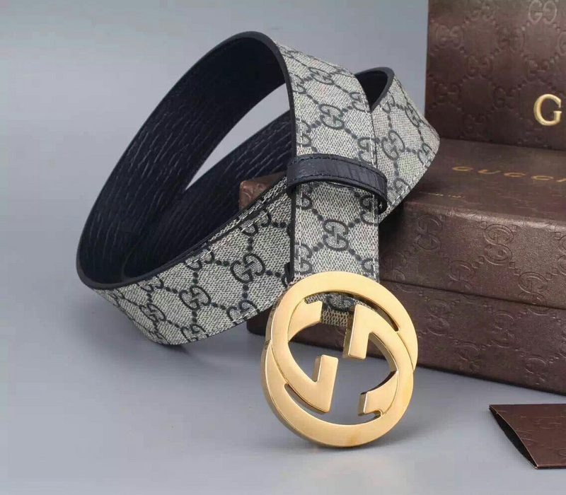 Wholesale Luxury Gucci Belt 400360- Gold Buckle 38Mm