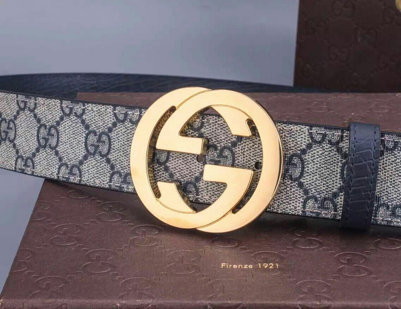 Wholesale Luxury Gucci Belt 400360- Gold Buckle 38Mm - Image 2