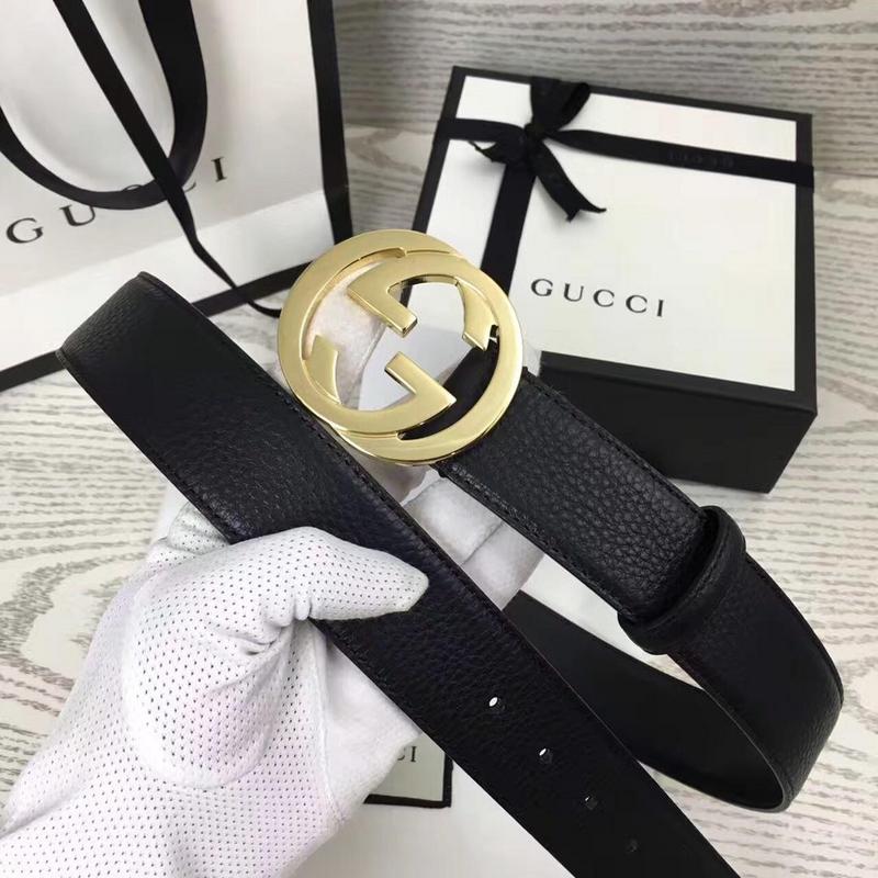 Wholesale Luxury Gucci Belt B2- Gold Buckle 40Mm - Image 4