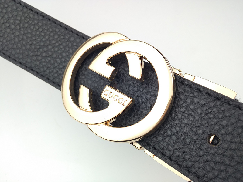 Wholesale Luxury Gucci Belt G334-75 Gold 34Mm - Image 4