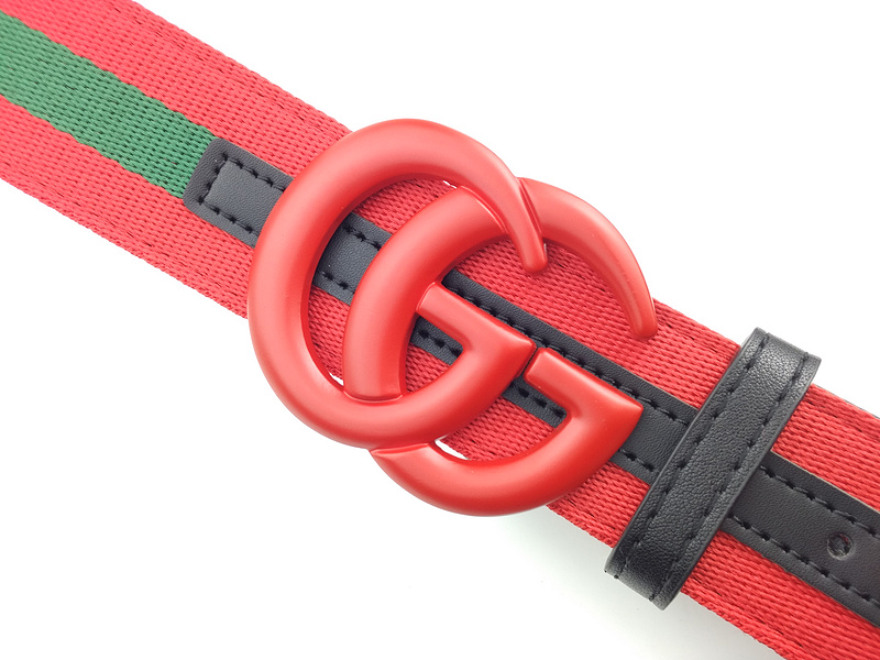 Wholesale Luxury Gucci Belt G321-75 Red 38Mm - Image 4