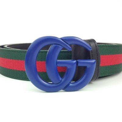 Wholesale Luxury Gucci Belt G320-75 Blue 38Mm