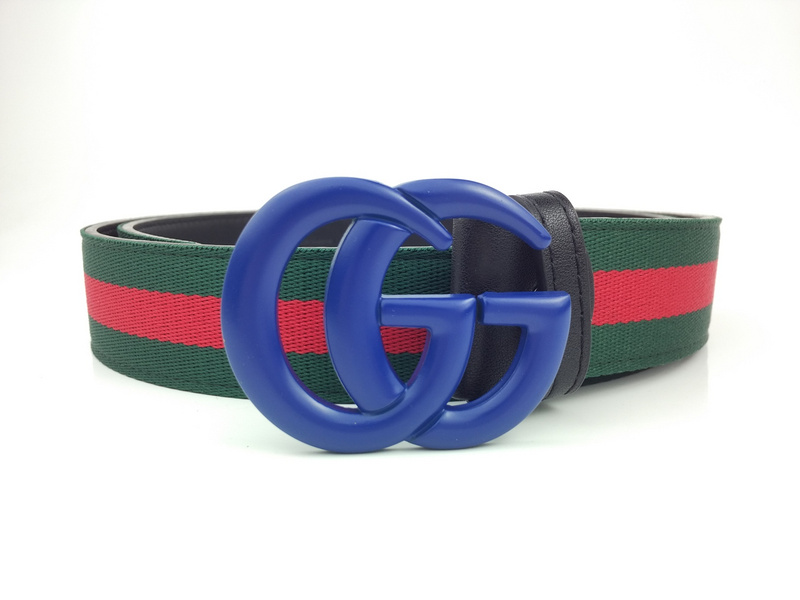 Wholesale Luxury Gucci Belt G320-75 Blue 38Mm