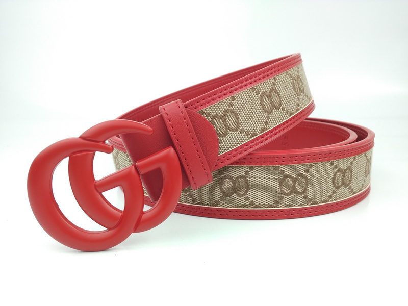 Wholesale Luxury Gucci Belt G319-75 Red 38Mm - Image 2