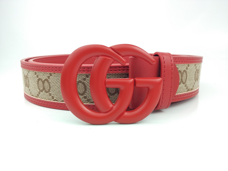 Wholesale Luxury Gucci Belt G319-75 Red 38Mm