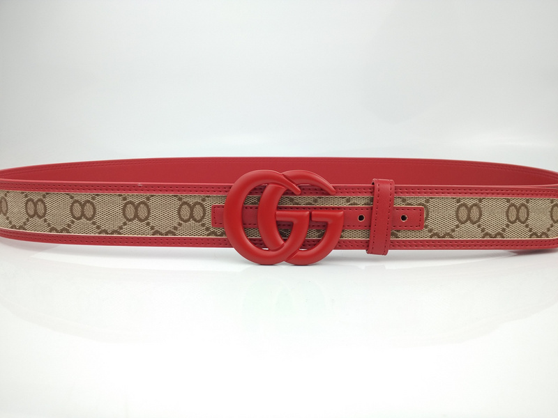 Wholesale Luxury Gucci Belt G319-75 Red 38Mm - Image 3