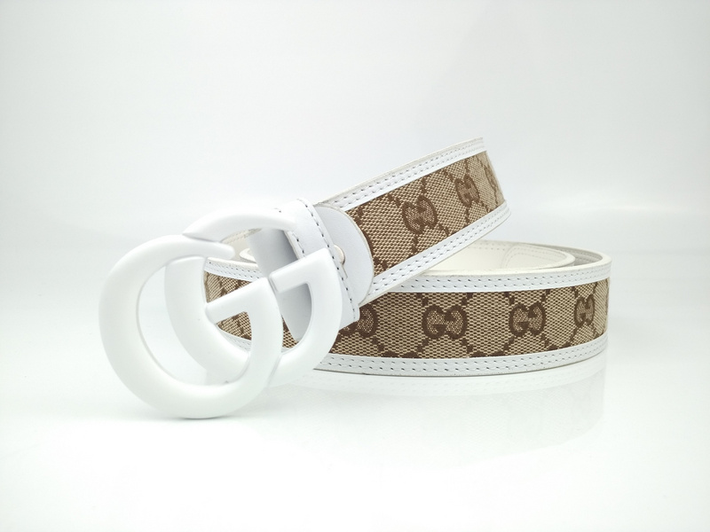 Wholesale Luxury Gucci Belt G318-75 White 38Mm - Image 2