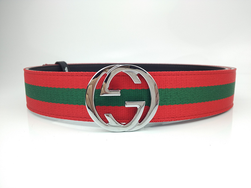 Wholesale Luxury Gucci Belt G315-75 Silver 38Mm