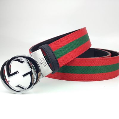 Alternative view of Wholesale Luxury Gucci Belt G315-75 Silver 38Mm