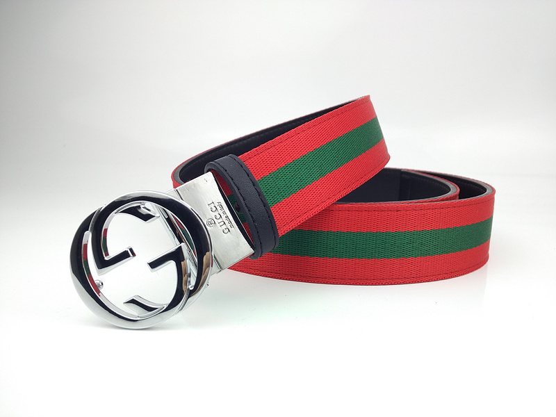 Wholesale Luxury Gucci Belt G315-75 Silver 38Mm - Image 2