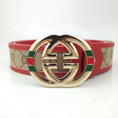 Wholesale Luxury Gucci Belt G299-75 Red 38Mm