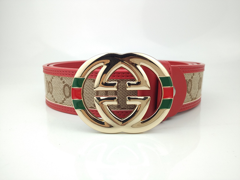 Wholesale Luxury Gucci Belt G299-75 Red 38Mm