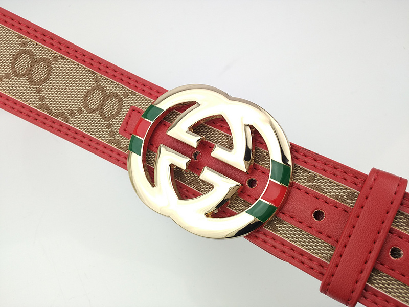 Wholesale Luxury Gucci Belt G299-75 Red 38Mm - Image 4