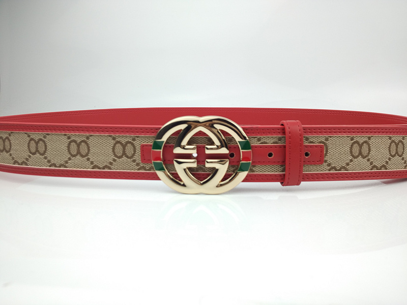 Wholesale Luxury Gucci Belt G299-75 Red 38Mm - Image 3