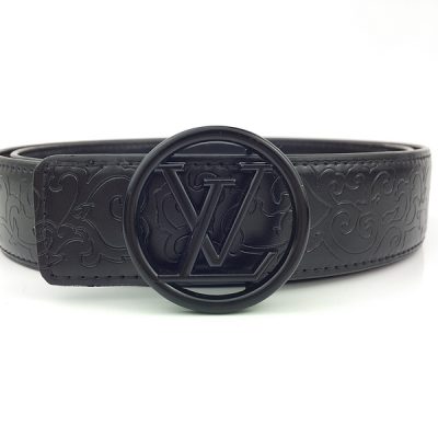 Wholesale Luxury Louis Vuitton Belt L229-75 38Mm Black