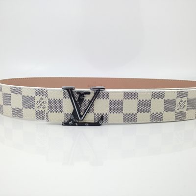 Wholesale Luxury Louis Vuitton Belt L170-75 38Mm Silver